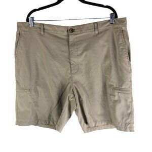 Chaps Golf Mens Khaki Cargo Shorts Beige 40